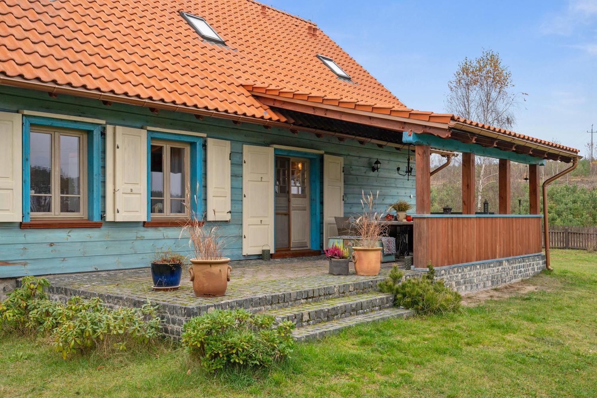 Lesny Dworek Sominy - Dom Z Sauna I Kominkiem Екстер'єр фото