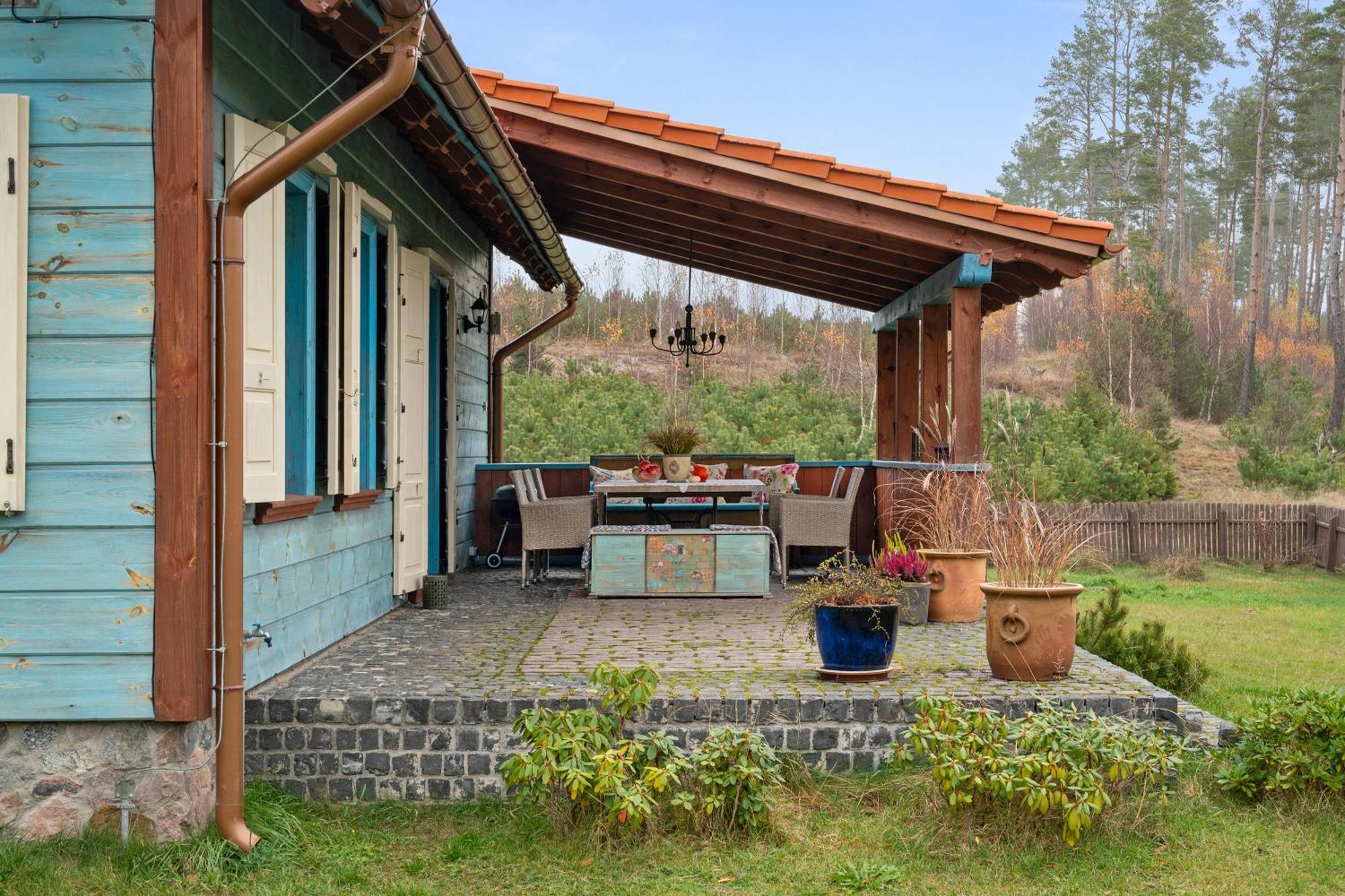 Lesny Dworek Sominy - Dom Z Sauna I Kominkiem Екстер'єр фото